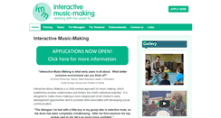 Desktop Screenshot of interactivemusicmaking.org